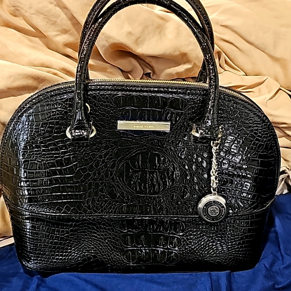 Anne Klein Signature Croc Bag